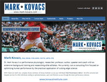 Tablet Screenshot of mark-kovacs.com